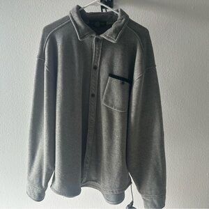 Banana Republic Men's Gray Cardigan Sweater